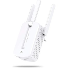 Resim Mercusys MW300RE, N300 Mbps, 3 Harici Anten, Tek Tuşla Kolay Kurulum, Mobil Uygulama Desteği, Dual-Band Wi-Fi 4 Menzil Genişletici 