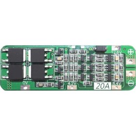 Resim Robotdiyarı-3S 20A Bms Pil Şarj Koruma Kartı Lityum Lipo Batarya 18650 Li-İon 