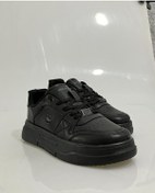 Resim 2933 Wickers Siyah-füme Kalın Taban Bağcıklı Bayan Spor Ayakkabısı Siyah - Siyah 