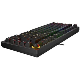 Resim Rampage Enigma 75 USB RGB Kırmızı Switch 1800 Kompakt Mekanik Klavye 