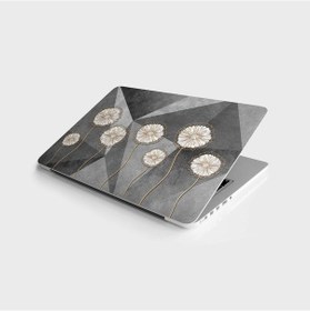 Resim Laptop Sticker Bilgisayar Notebook Pc Kaplama Etiketi Üçgen Karahindiba 