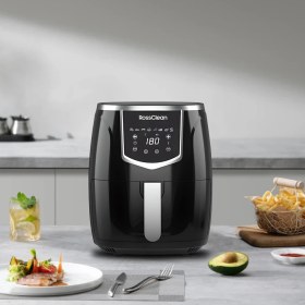 Resim RossClean Cook Fresh 5,5 Lt Dijital Airfryer Fritöz 