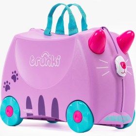 Resim Çocuk Bavulu | Kedi Cassie 