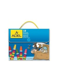 Resim Adel Pastel Boya 18 Renk Çantalı 