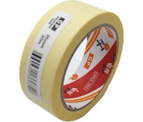 Resim Ve-Ge | Gp Maskeleme Bandı, 36 mm x 30 M, Bej, Krepe Kâğıt Tabanlı, Boya Uygulamaları İçin İdeal 