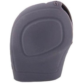 Resim Vites Topuzu Kılıfı Silikon Oval Gri Otomatik Araca 