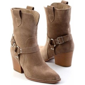Resim Vizon Leather Kadın Bot & Bootie K02828336502 Vizon 