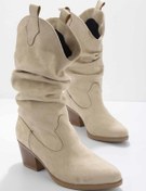 Resim Bambi Bej Süet Kadin Bot & Bootie K02671900302 Bambi