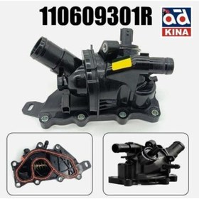 Resim Termostat Komple 89 C 110609301r Duster Iı Megane Iv Kadjar Talısman 1.3 Tce H5h 110609301r 