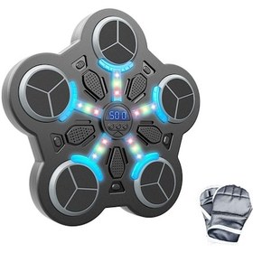 Resim Suntek Akıllı Boks Makinesi Işıklı Tepki Hedefi 5-hedef Çok Renkli 