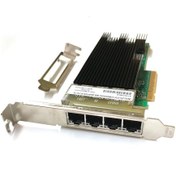 Resim Intel X710-T4 X710T4BLK Quad 4 Port 10Gb PCI-E X8 Ethernet Kartı 