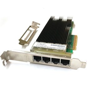 Resim Intel X710-T4 X710T4BLK Quad 4 Port 10Gb PCI-E X8 Ethernet Kartı 