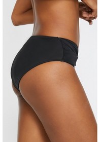 Resim Deep Beach Siyah Beli Geçme Detaylı Alt Bikini Db200453ba 001 