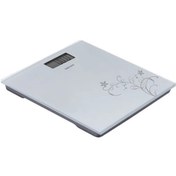 Resim Goldmaster GM-7175W Slimfit Gri Çiçekli Dijital Baskül 