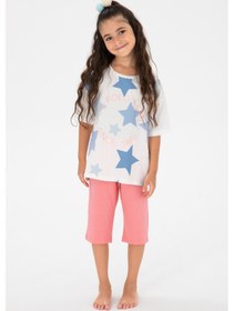 Resim U.s. Polo Assn. Kız Çocuk Krem Pijama Takım 50315466-vr071 KREM 