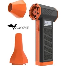 Resim Larskas Şarjlı 130000 Rpm Elektrikli Hava Üfleyici 184W Güçlü Toz Temizleyici 4 Kademeli Hız Şarjlı 