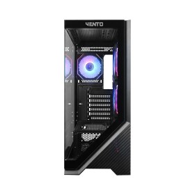 Resim Vento VG4202FLA Atx Tower, 850W 80+ Siyah, Temperli Cam, Rgb, Mesh, Atx Gamıng Kasa 