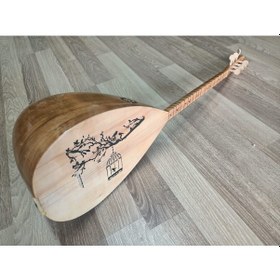 Resim BAĞLAMA ÖZEL DESENLİ TAM SET UZUN SAP 