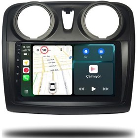 Resim Martechno Dacia Sandero 2010-2021 Uyumlu Android Multimedya 4gb Ram 64gb Hafıza 