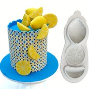 Resim Limon Silikon Kalıp, Fondant ve Kek Dekorasyonu için, Pişirme için Mutfak Aleti, Cupcake Üstü Dekorasyonu, Düğün ve Doğum Günü Partisi, Tekrar Kullanılabilir 