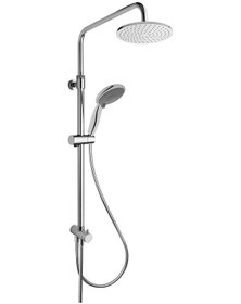 Resim Artema Solid S Banyo Batarya + System Rain Ls25 Tepe Duş Kolonu 