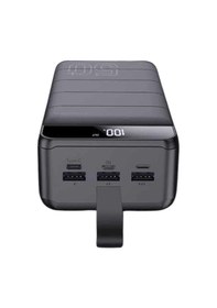 Resim Powerbank Çoklu Şarj Girişi 50.000 Mah Taşınabilir Dijital Göster renkli 