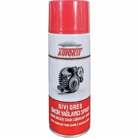 Resim Autokit Sıvı Gres Yağı Zincir Yağlayıcı Sprey 400 ml 