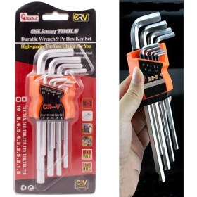 Resim Çelik Alyan Takımı (9 Parça) 