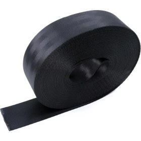 Resim Siyah Renk Emniyet Kemeri 8mt. (Etiket Hediyeli) 