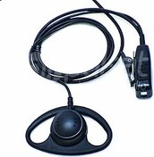 Resim Motorola CLP1010 CLP1040 CLP1060 CLP446 Radyolar Pulsat EH20 Serisi için D Şekilli Kulaklık 