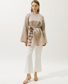 Resim Hana Organza Blouse Mink - MINK / 36 