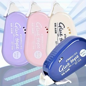 Resim El sanatları için 2/4 adet yapıştırıcı bant, çift taraflı yapışkan noktalar, asit içermeyen ve arşiv güvenli, suya dayanıklı değil, metal ve plastik için, dağıtıcı ile, scrapbooking ve ambalajlama için, 0.58 cm x 3.99 metre 