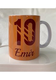 Resim Kişiye Özel Galatasaray Taraftarına Aslan Kupa Bardak Beyaz 