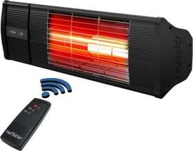 Resim Hottable Supreme Plus 2000 Watt Uzaktan Kumandalı Su Geçirmez Dış Mekan Isıtıcı 