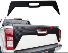Resim Isuzu Dmax Bagaj Kapı Kaplaması Siyah Renk 2016 Sonrası Uyumlu 