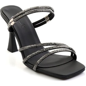 Resim Bambi Siyah Kadın Abiye Ayakkabı K05124170038 Siyah 