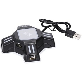 Resim Lemestar Geniş Uyumlu Kx Adaptörü İle Oyun Keyfi: Usb Klavye İle Nintendo, Xbox Ve Ps Konsollarında Gecikmesiz Oynayın 