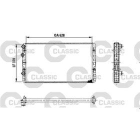 Resim VALEO 730955 Su Radyatörü Golf III 94-97 2.9I Lupo 03- 1.6 16V Mt 