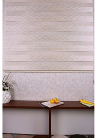 Resim Gold Düz Etek Dilimsiz Ds 11802 V4 Zebra Stor Güneşlik Perde 