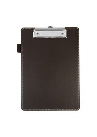 Resim Sekreterlik,a5 Küçük Boy,kapaksız,a5 Clipboard Vegan Suni Deri,17,5x24,5 Cm.,kahverengi 