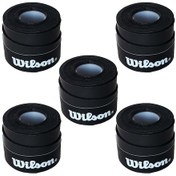 Resim Wilson Comfort Bowl O'grips 5 Adet Grip Tenis Raketi Gribi Siyah 