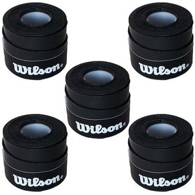 Resim Wilson Comfort Bowl O'grips 5 Adet Grip Tenis Raketi Gribi Siyah 