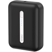 Resim WIWU Mini Powerbank 10000mAh Wiwu Wi-P033 LED Işık Göstergeli Taşınabilir Siyah 