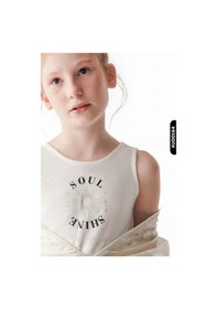 Resim Xo Kids Kız Çocuk Atlet 8-14 Yaş 36333 Ekru 
