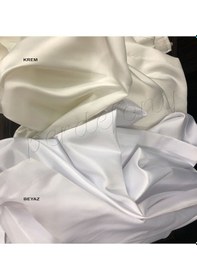 Resim Taç Lüx Güneşlik Perde Atlas Saten Özel Ölçü Dikim 