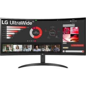 Resim 34 Lg 34WR50QC-B Va 5ms 100HZ 2xhdmı Dp Qhd 3440X1440 Freesync Curved Vesa Sıyah 
