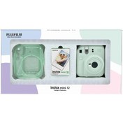 Resim Fujifilm Instax Mini 12 Fotoğraf Makinesi + 10'lu Film + Pleksi Kılıf Yeşil 