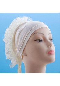 Resim Cosmotex Fırfırlı Bone-krem Çok Renkli 