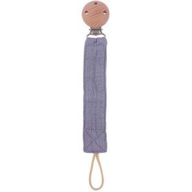 Resim Products Beech Pacifier Clip To Soothe Baby Cotton And Hemp - Dark Grey 