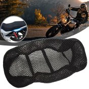 Resim 1 adet Anti-Slip Nefes Alabilen Hücreli Grid Koltuk Kılıfı - UV Koruma, Tüm Mevsim Uyumlu Motosikletler ve Araçlar için, Dayanıklı Ağ Malzemesi, Konfor ve Güvenlik için Ergonomik Tasarım, Araç Koltuk Pedali Kılıfı, Araç Koltuk Koruma, Tüm Mevsim Kullanımı, Esnek Koruma 